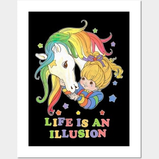 Life Is An Illusion Posters and Art